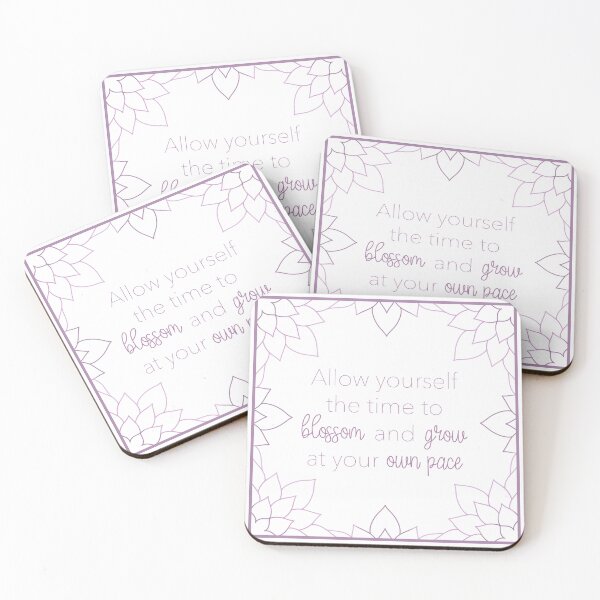 Item preview, Allow yourself the time to blossom and grow designed and sold by Jessica Deighton.