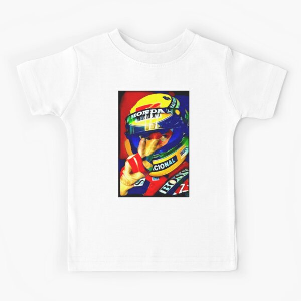 T-shirt Ayrton Senna Formule 1 King enfant à petits prix