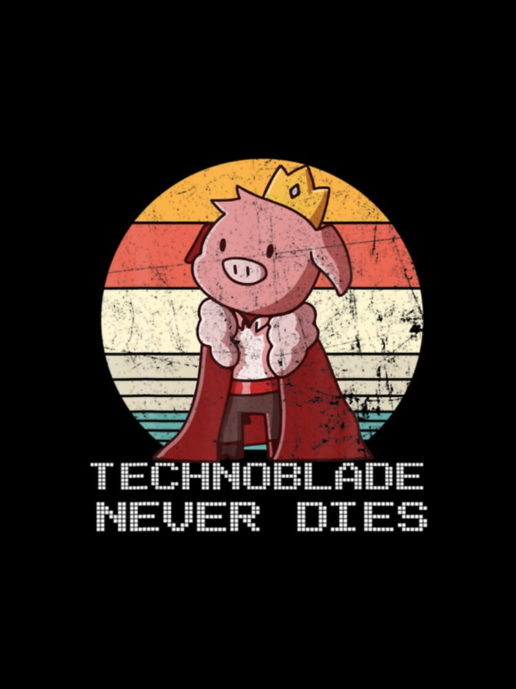 Technoblade never dies Lightweight Hoodie for Sale by stabbylane