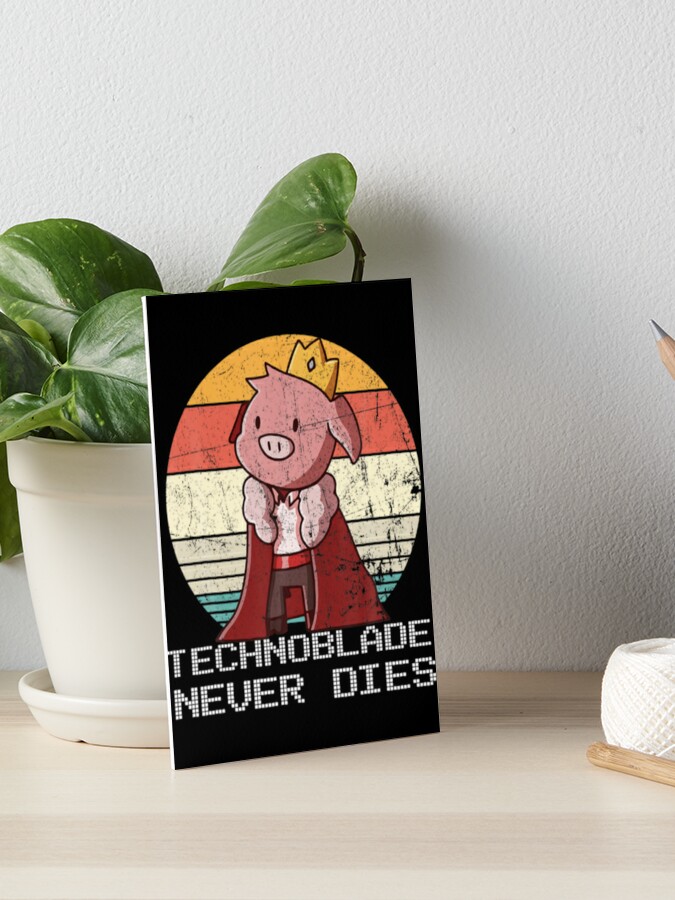 Technoblade Never Dies.  Art Print for Sale by Russandmills2