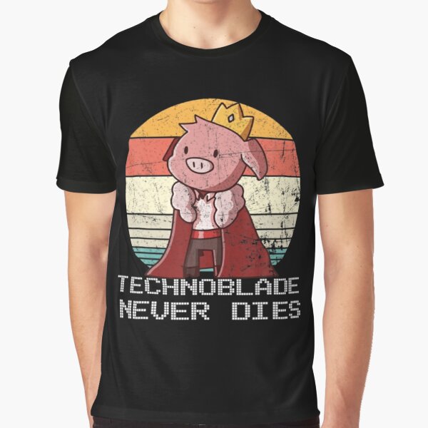 Technoblade technoblade to million never dies pig king icon shirt by  Aniviastore - Issuu