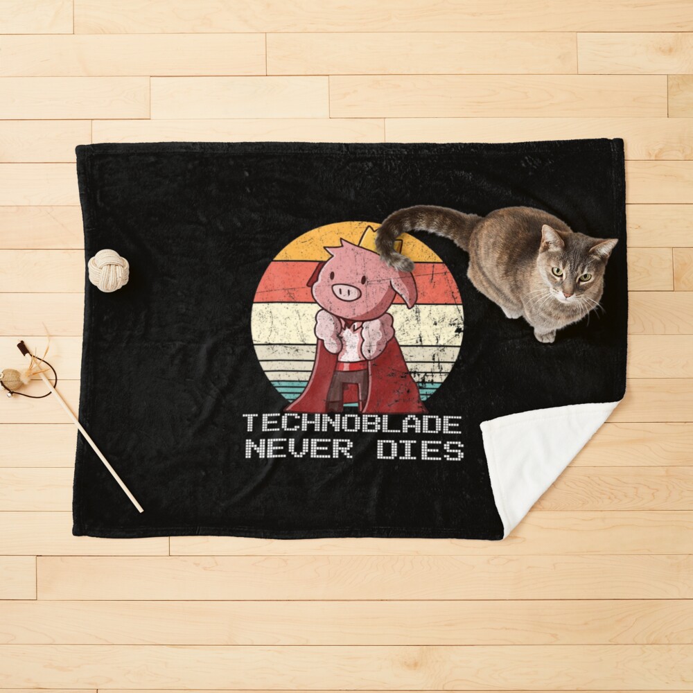 Technoblade Never Dies Blanket