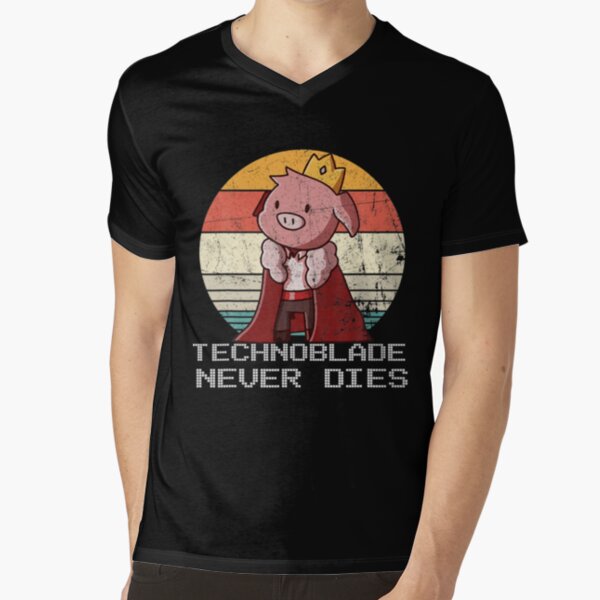 Pig Prince Technoblade never dies vintage shirt, hoodie, sweater,  longsleeve and V-neck T-shirt