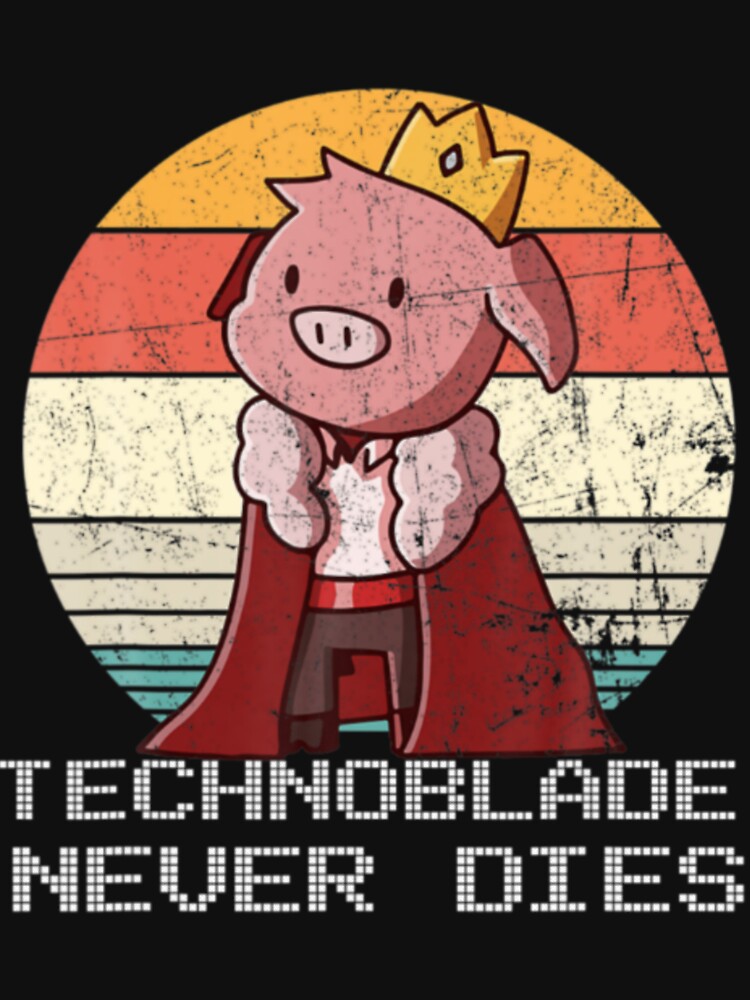 Technoblade Never Dies Pullover Hoodie for Sale by WellingtonAdams
