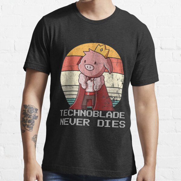 Technoblade Never dies Essential T-Shirt for Sale by d3p5j8l16