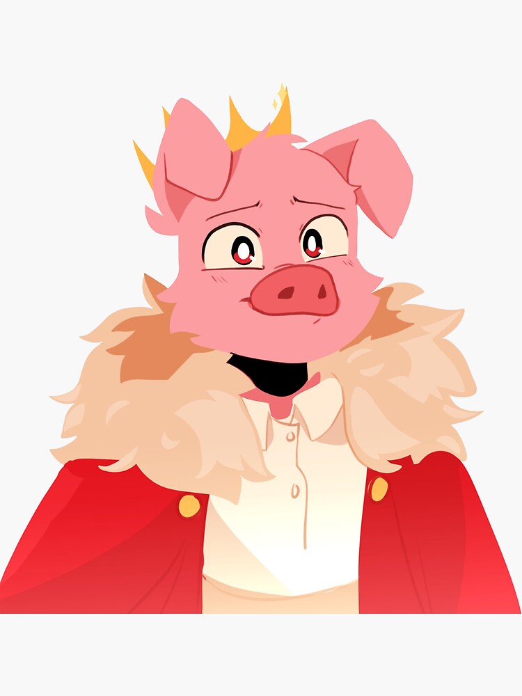 "Technoblade Power King" Sticker for Sale by WellingtonAdams Redbubble