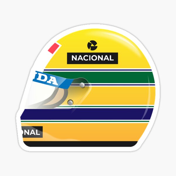 Ayrton Senna Aufkleber Decal Sticker Aufkleber Autocollant Adesivi 3M 50 