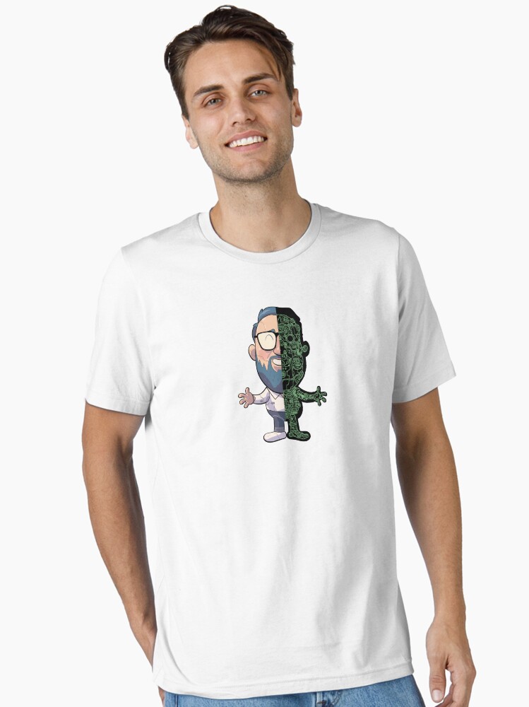 Imagen 1 de 7, Camiseta esencial con la obra Simoncito, diseñada y vendida por biotopia.