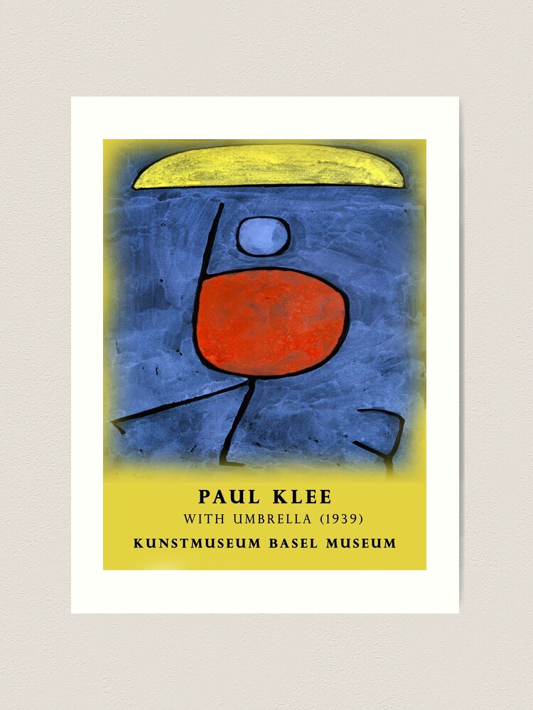 paul klee　アートパネル Paul Klee painting Print Vintage Set Wall Art Gift Home A4