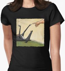 The Hand of Dog Women's Fitted T-Shirt