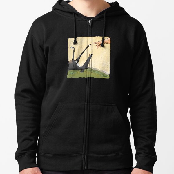 The Hand of Dog Zipped Hoodie