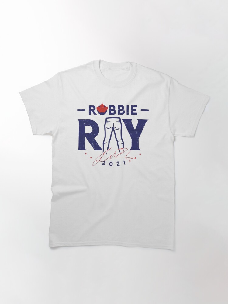 Robbie Ray Tight Pants 3/4 Sleeve Raglan Tee, Toronto Blue Jays
