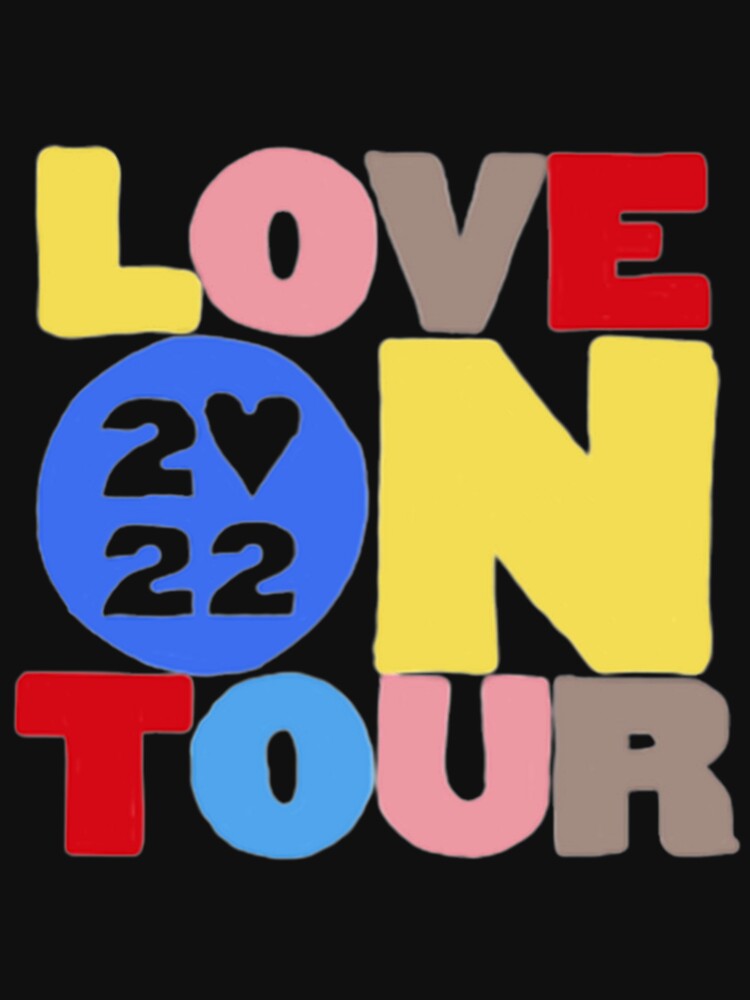 "Love on Tour 2022 Logo " Tshirt for Sale by SunThreadsUS Redbubble