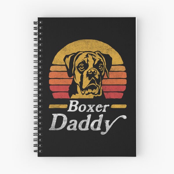 Item preview, Retro Vintage Boxer Dog Daddy designed and sold by More Cute Dogs.