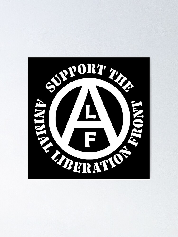 Póster «Frente de Liberación Animal» de ChatNoir01 | Redbubble Póster «Frente de Liberación Animal» de ChatNoir01 | Redbubble