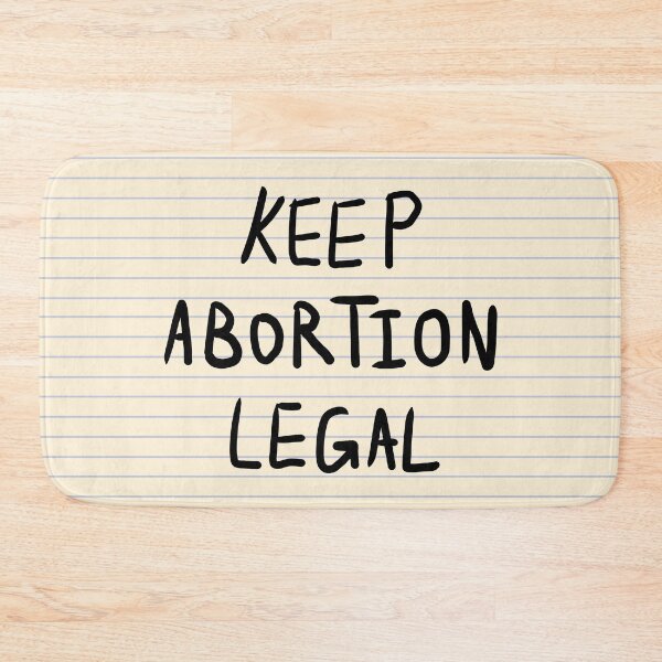 Item preview, Keep Abortion Legal written in a note book designed and sold by kiippers.