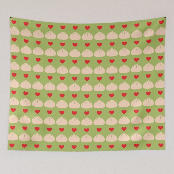 Item preview, Dumpling Love - Matcha designed and sold by Elisa Yinh Creative.