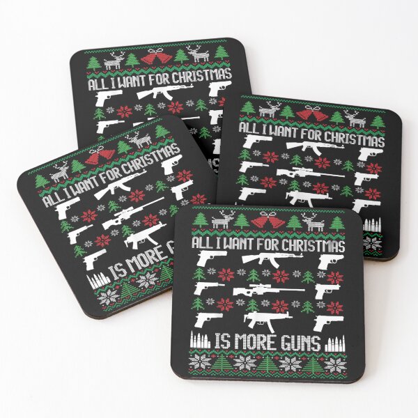 Item preview, All I want is More Guns Collector Hunting Ugly Christmas designed and sold by BrianLangley2.