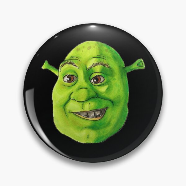 Item preview, Funny Shrek Head designed and sold by darcyartsy.