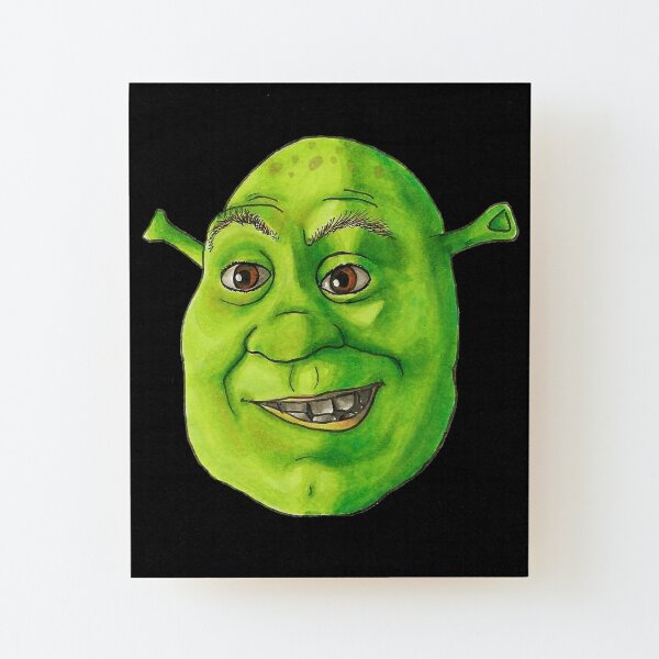 Shrek Funny Meme Premium Matte Vertical Poster sold by Hausafrench