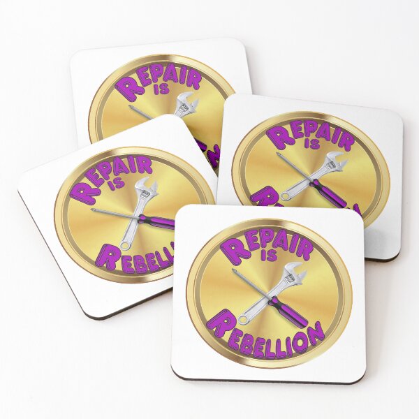 Item preview,  Repair is Rebellion- tools - purple designed and sold by Kestrelle.