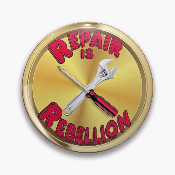Item preview, Repair is Rebellion - red designed and sold by Kestrelle.