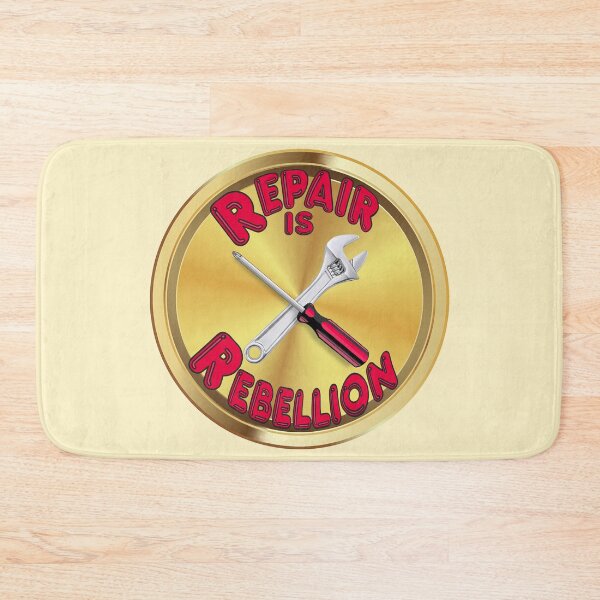 Item preview, Repair is Rebellion - red designed and sold by Kestrelle.
