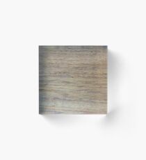 Oldfashionned wood Acrylic Block