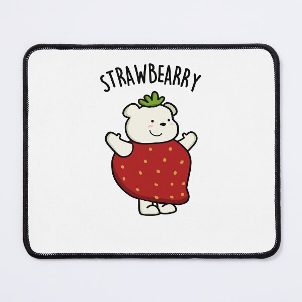 Item preview, Strawbeary Funny Strawberry Bear Puns designed and sold by punnybone.