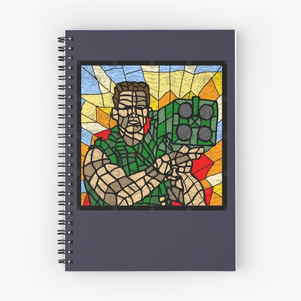 Item preview, Vintage Commando stained glass designed and sold by JuliaWeber29.