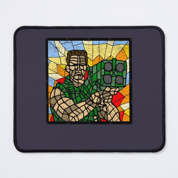 Item preview, Vintage Commando stained glass designed and sold by JuliaWeber29.