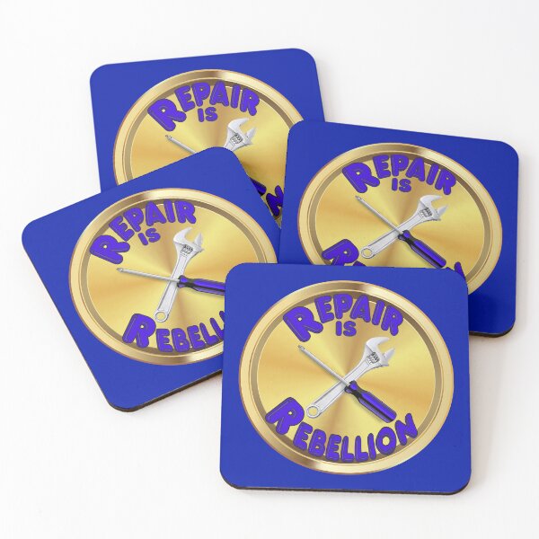 Item preview, Repair is Rebellion -tools - blue designed and sold by Kestrelle.