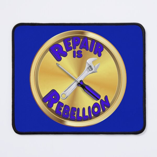 Item preview, Repair is Rebellion -tools - blue designed and sold by Kestrelle.