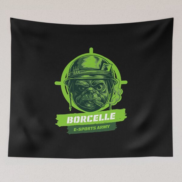 Item preview, Military dog e-sports team logo green designed and sold by Youssouf  Bellaouedj.