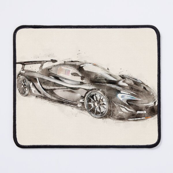 Item preview, McLaren GTR in watercolorr designed and sold by paulrommer.