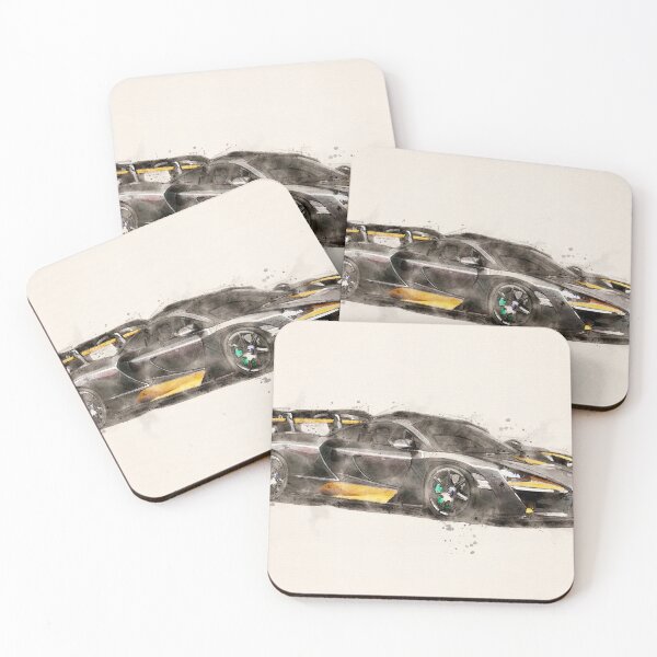 Item preview, McLaren Senna Carbon in watercolor designed and sold by paulrommer.