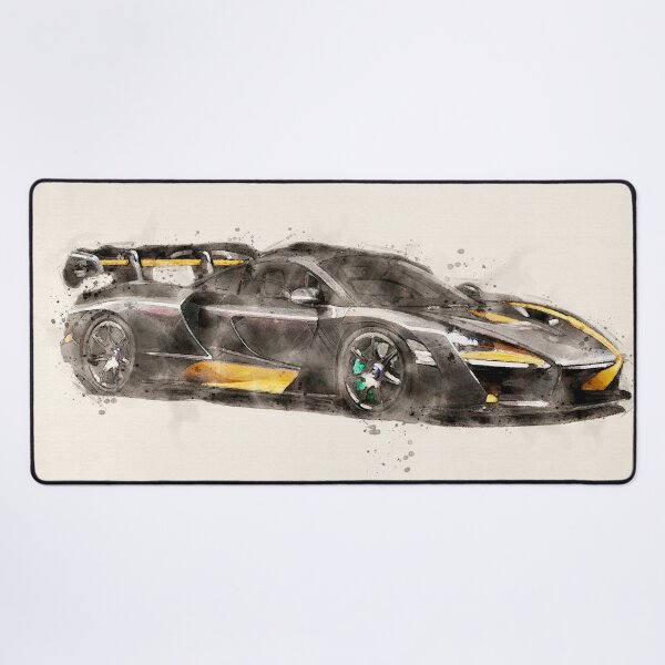 Item preview, McLaren Senna Carbon in watercolor designed and sold by paulrommer.