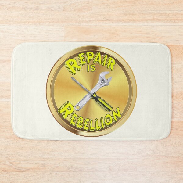 Item preview, Repair is Rebellion -tools - yellow designed and sold by Kestrelle.