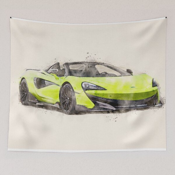 Item preview, McLaren Spider in watercolor designed and sold by paulrommer.