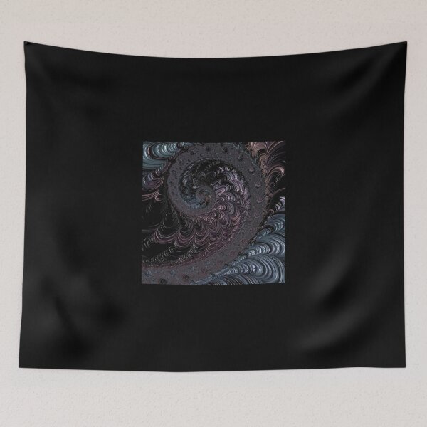 Item preview, Dark Fractal Chiffon Top designed and sold by lelaalicesr.