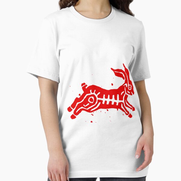 Red Aztec Rabbit Essential T-Shirt