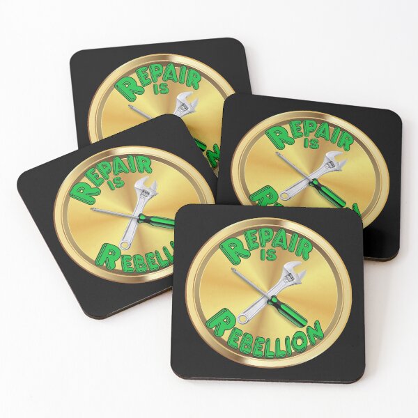 Item preview,  Repair is Rebellion -tools - green designed and sold by Kestrelle.