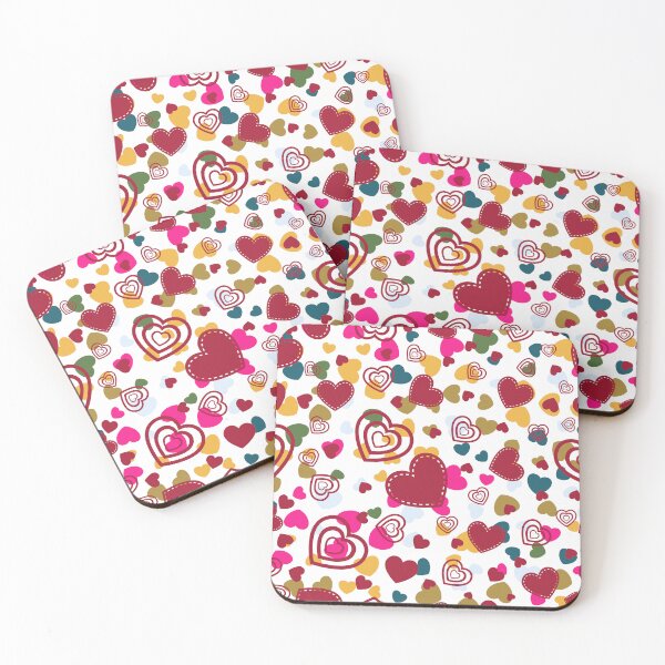 Item preview, colored hearts designed and sold by shangovenezuela.