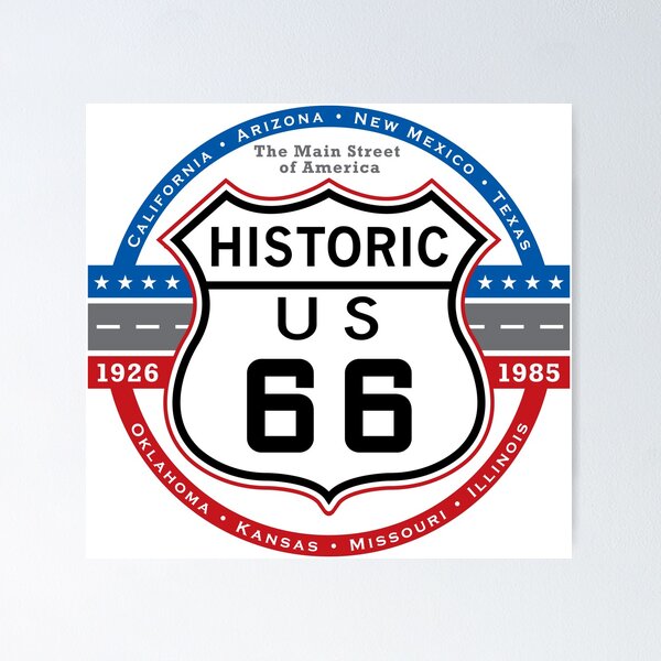 Item preview, Historic Route 66 designed and sold by designwise.