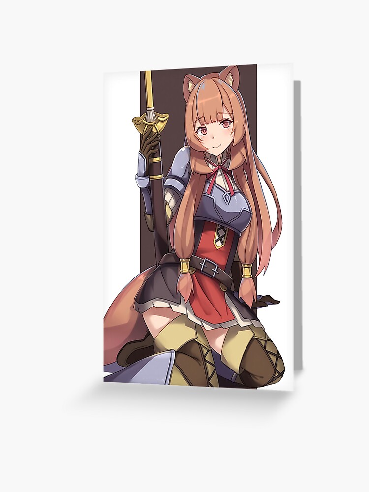 Raphtalia - Naofumi - The Rising of the Shield Hero - Tate no Yuusha no  Nariagari Greeting Card for Sale by ShopMello