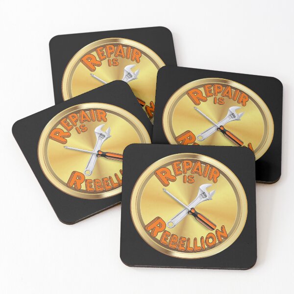 Item preview,  Repair is Rebellion -tools - orange designed and sold by Kestrelle.