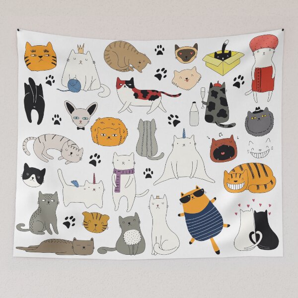 Item preview, Cool Cat Collage designed and sold by Johanna-Francis.