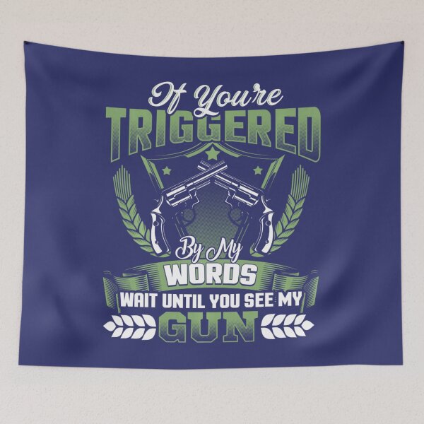 Item preview, 2Nd Amendment Anti-Gun Control Triggered Pro Gun Rights designed and sold by MozaTar.