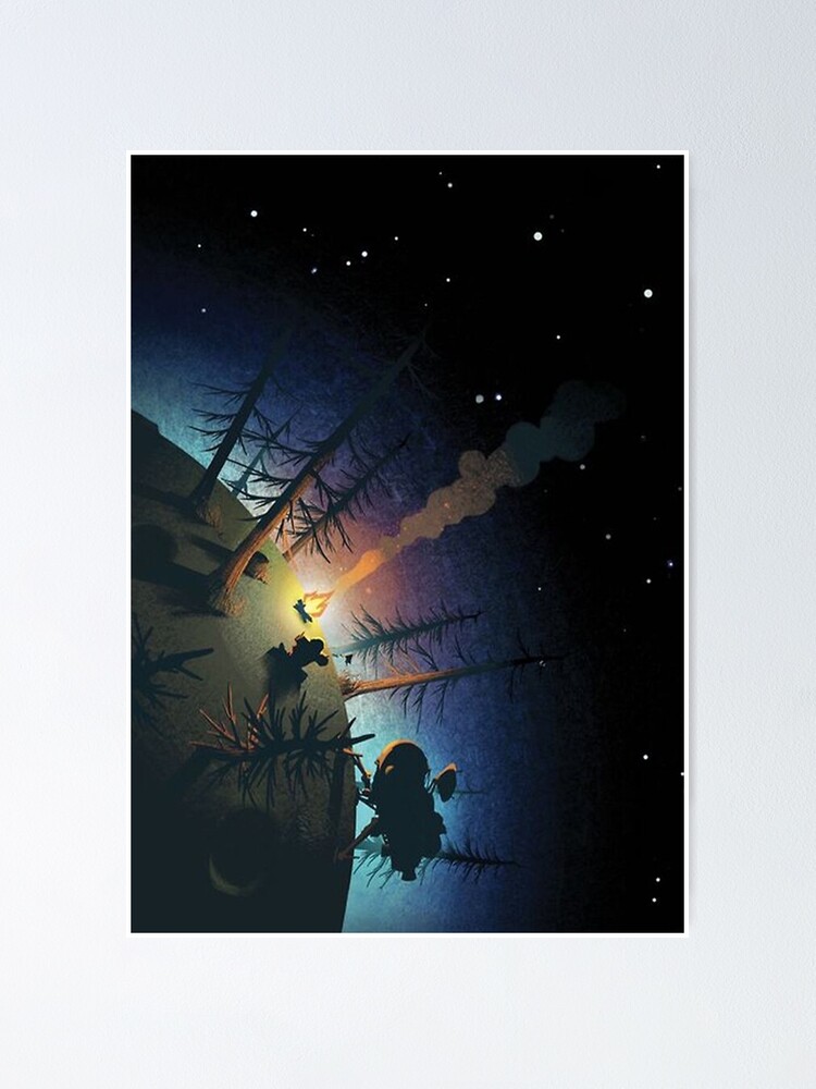 Outer Wilds Game Art Print Planets Poster Design 