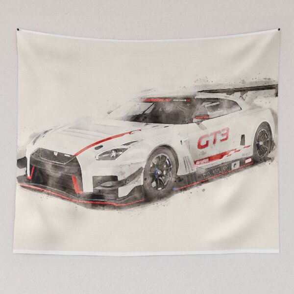 Item preview, Nissan Tuning Nismo GT in watercolor designed and sold by paulrommer.